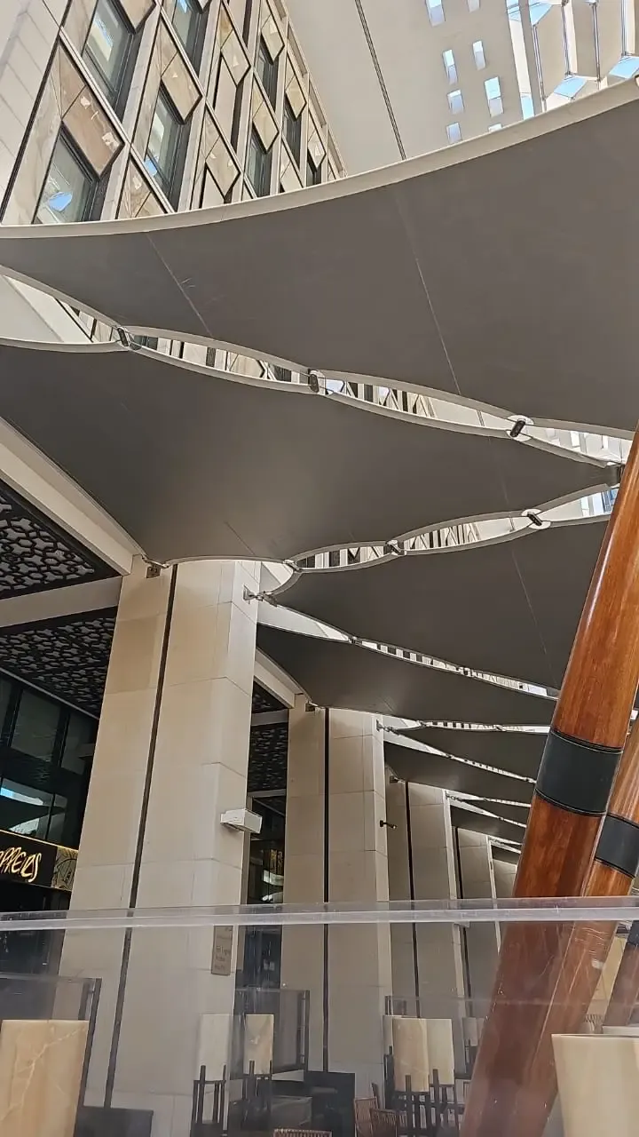 افضل تركيب مظلات شد إنشائي في شمال الرياض