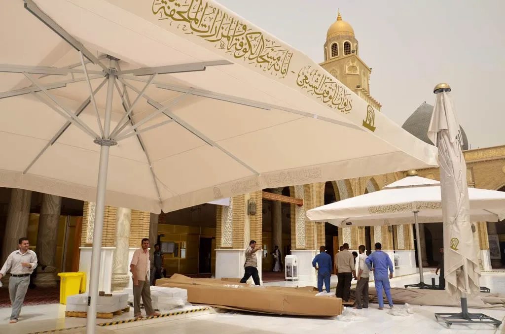 تركيب مظلات مساجد في الرياض وشمالها وجميع مناطق المملكة 