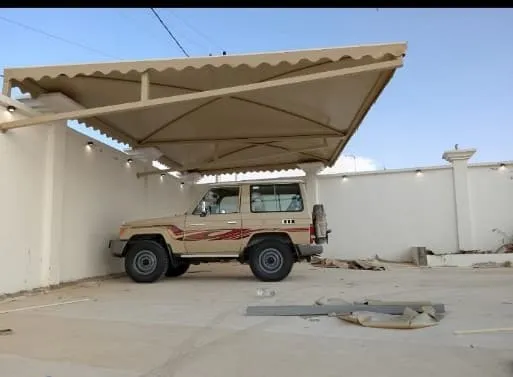 مظلات وسواتر حي العزيزية 
