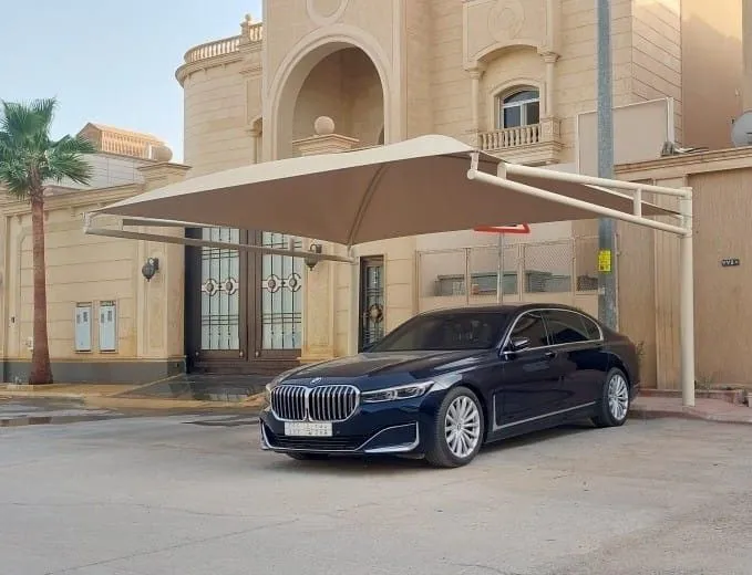 افضل مظلات سيارات مقص ومداخل منازل شمال الرياض 