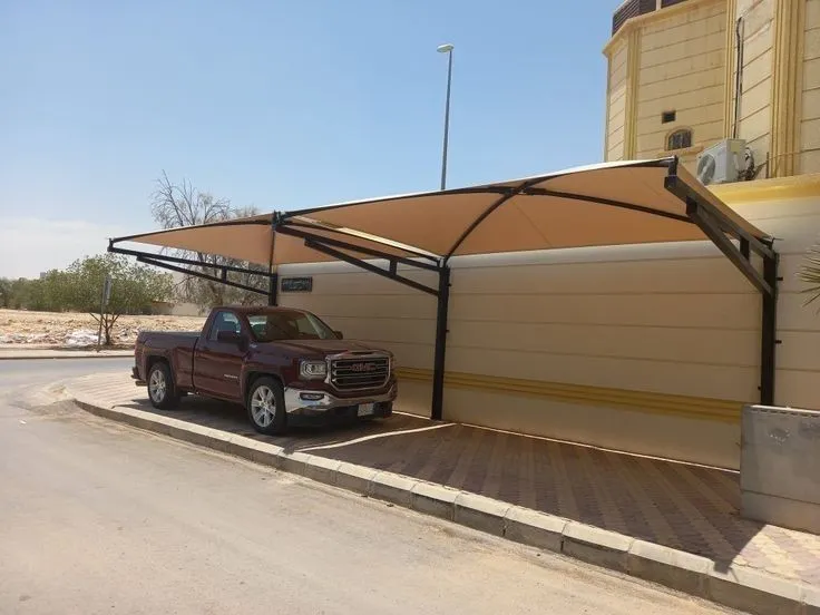 صورة توضح فئة تركيب مظلات