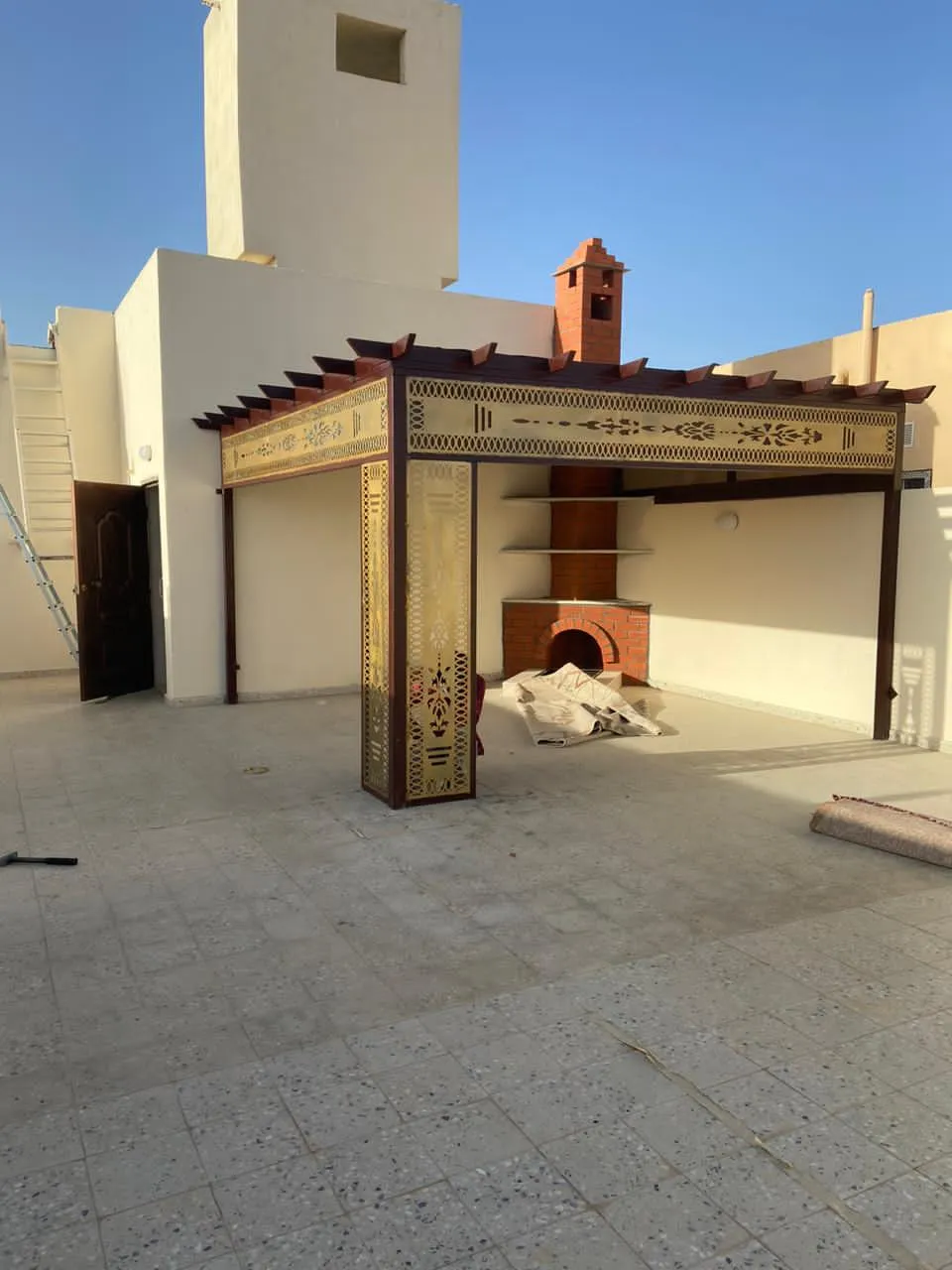 افضل تركيب برجولات ومظلات استراحات في شمال الرياض