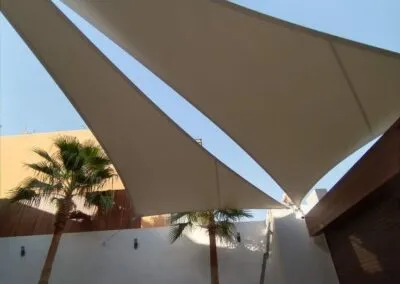 افضل تركيب مظلات شد إنشائي في شمال الرياض