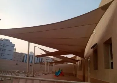 افضل تركيب مظلات شد إنشائي في شمال الرياض