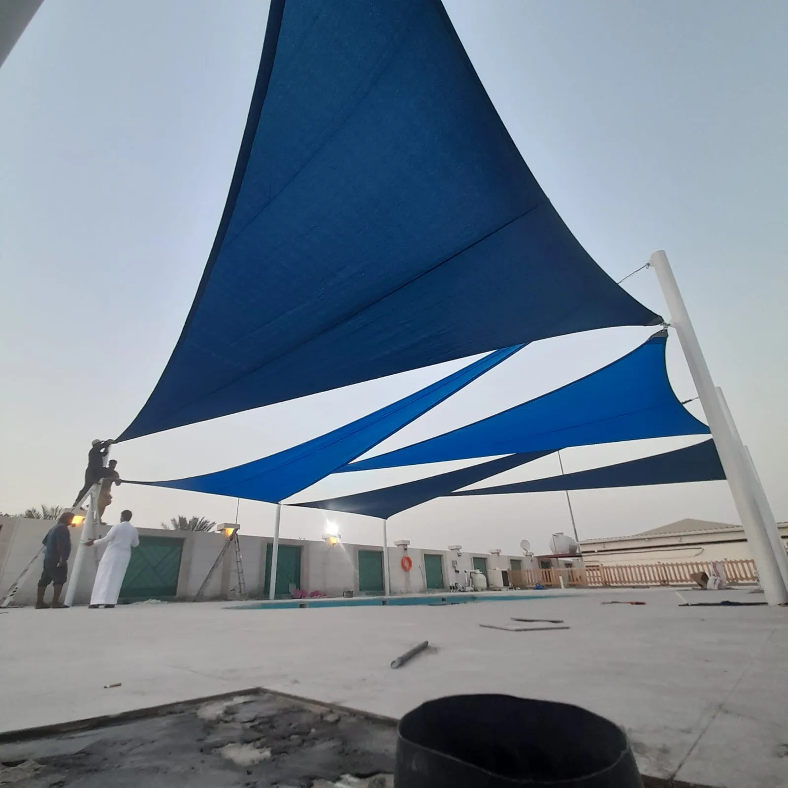 افضل تركيب مظلات شد إنشائي في شمال الرياض