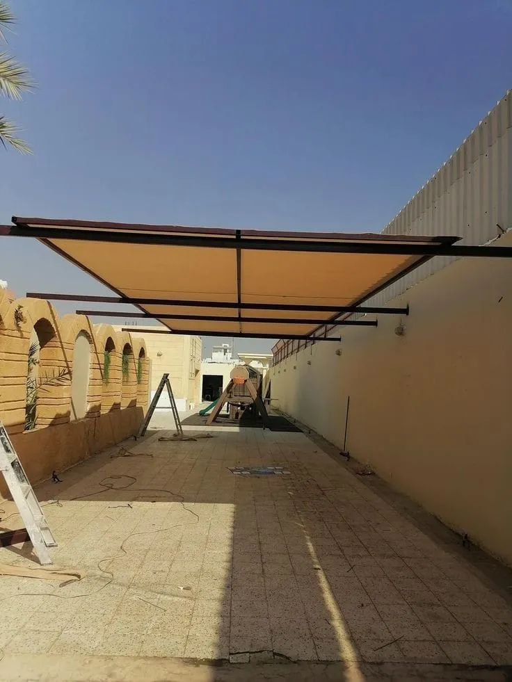 أحدث تركيب مظلات لاحواش منزلك في الرياض وجميع مناطق المملكة 