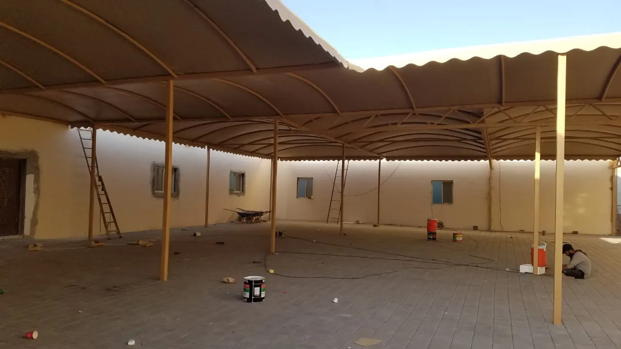 أحدث تركيب مظلات لاحواش منزلك في الرياض وجميع مناطق المملكة 