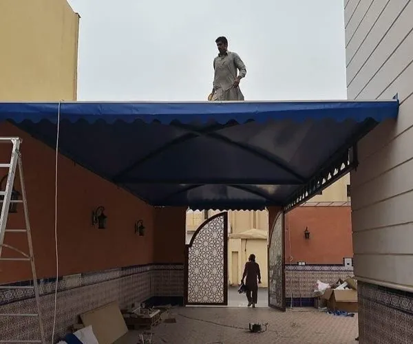 أحدث تركيب مظلات لاحواش منزلك في الرياض وجميع مناطق المملكة 