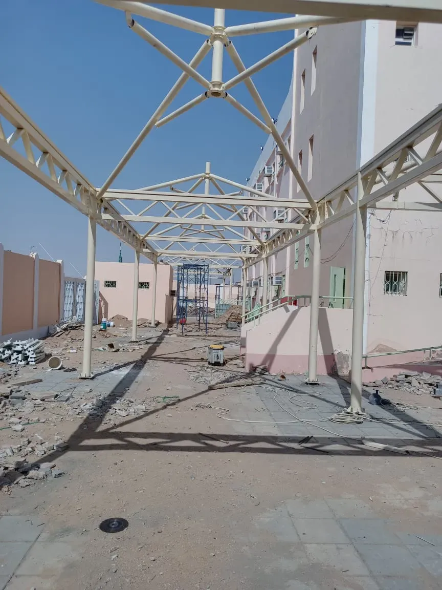 تركيب مظلات المدارس على شمال الرياض وجميع مناطق المملكة