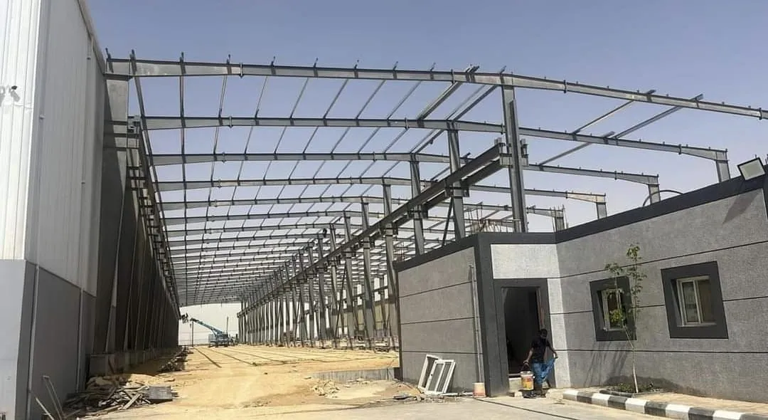تركيب هناجر ومستودعات الرياض حي الياسمين والنرجس بالمملكة 