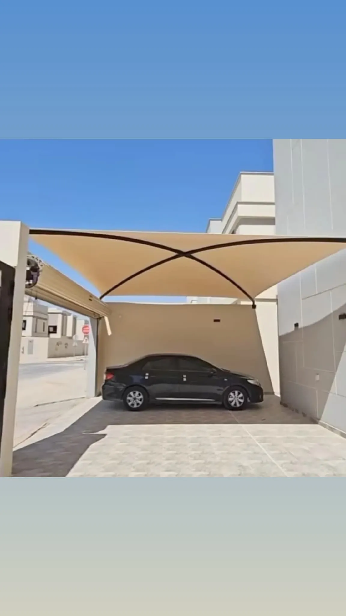 تركيب مظلات بتصميمها العصري والأنيق في الرياض