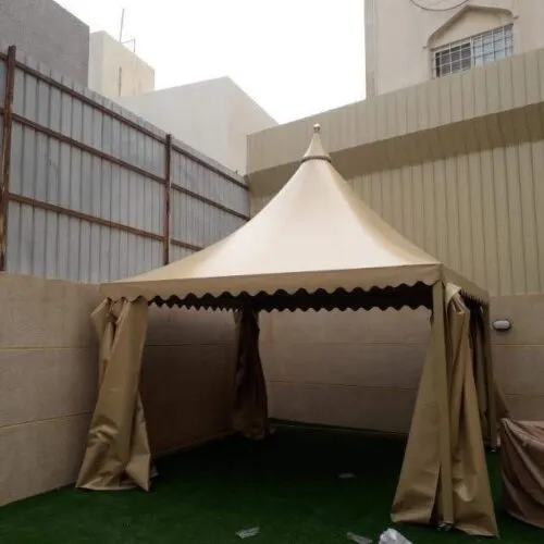 افضل تركيب مظلات هرمية في شمال الرياض وجميع مناطق المملكة