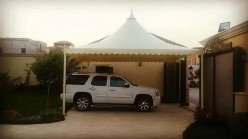 افضل تركيب مظلات هرمية في شمال الرياض وجميع مناطق المملكة