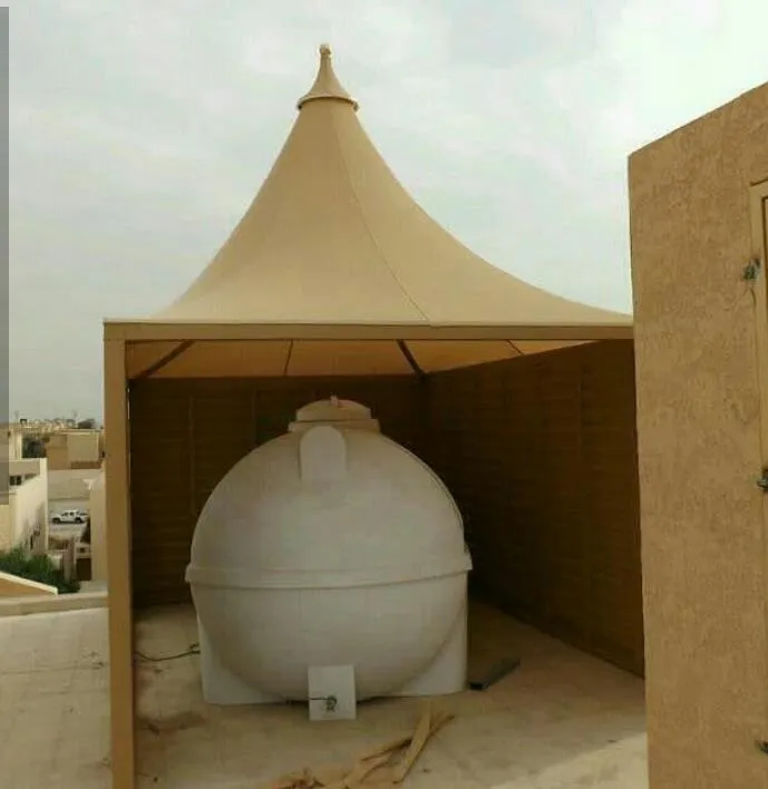 تركيب مظلات خزانات المياه في الرياض وجميع مناطق المملكة