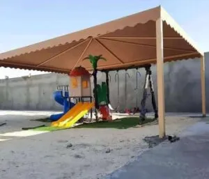 تركيب مظلات لاحواش المدارس في الرياض وشمالها