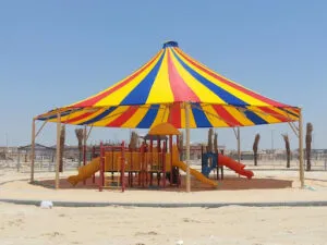 تركيب مظلات لاحواش المدارس في الرياض وشمالها