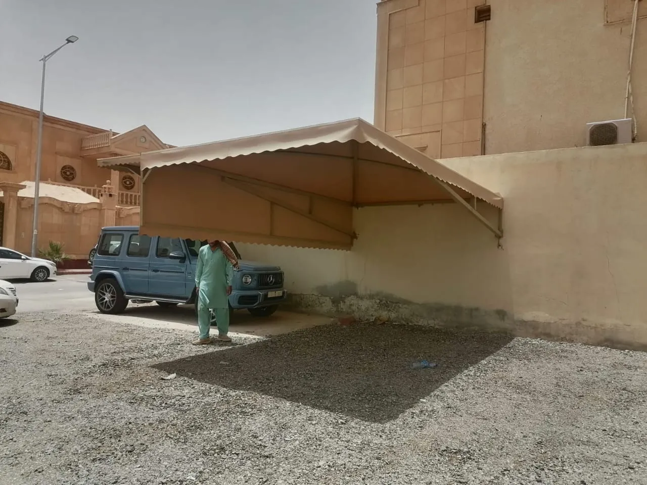 تركيب مظلات معلقه فاخرة في شمال الرياض وجميع مناطق المملكة