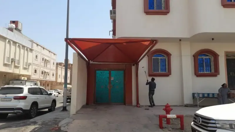 تركيب مظلات تغطية المسابح ومظلات السيارات بالرياض