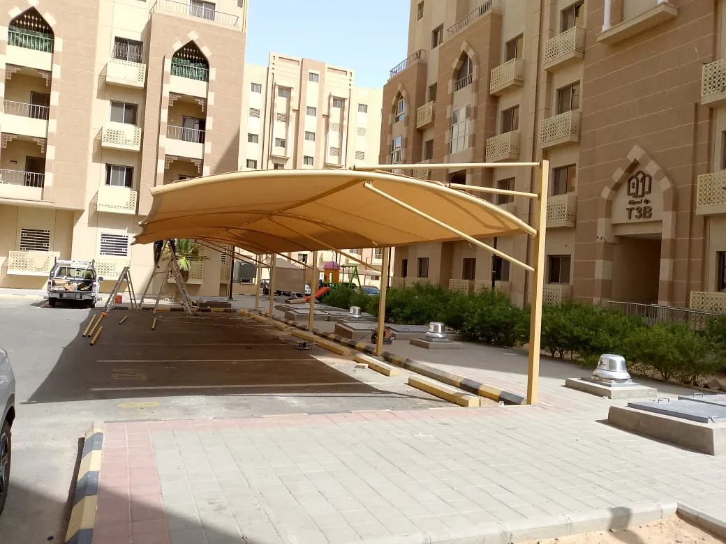 مظلات مواقف سيارات شمال الرياض