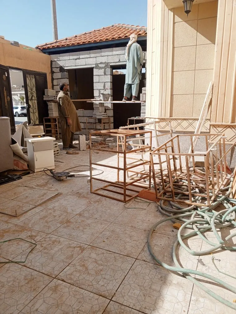 بناء ملاحق خارجية وترميمهابشمال الرياض وجميع مناطق المملكة