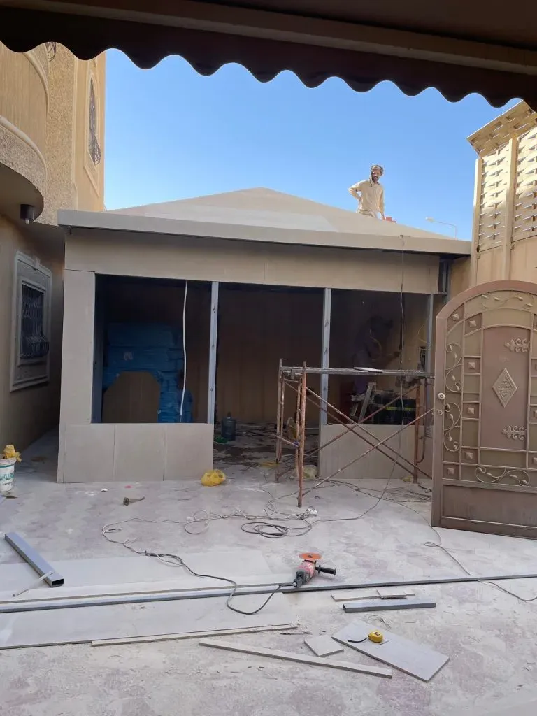 بناء ملاحق خارجية وترميمهابشمال الرياض وجميع مناطق المملكة