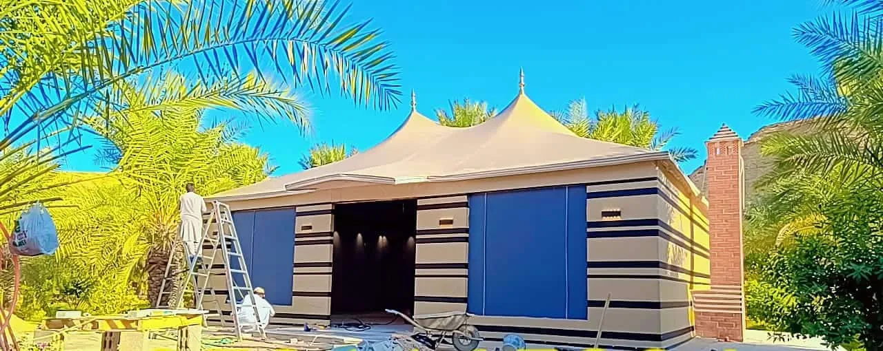 تركيب بيوت شعر حي العليا