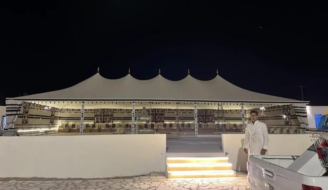 تركيب بيوت شعر حي العليا