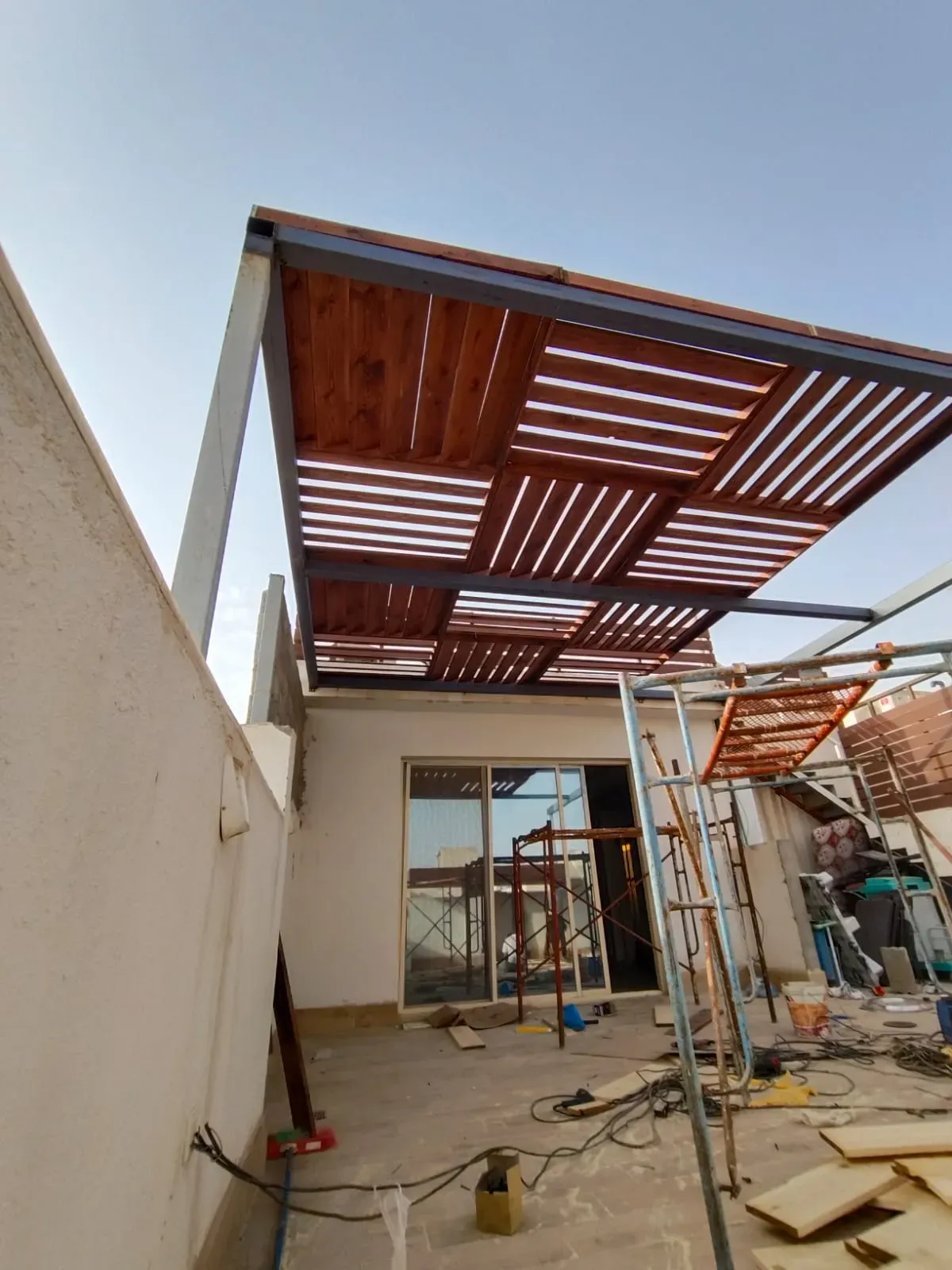 تركيب مظلات خارجية حي الروضة الرياض 