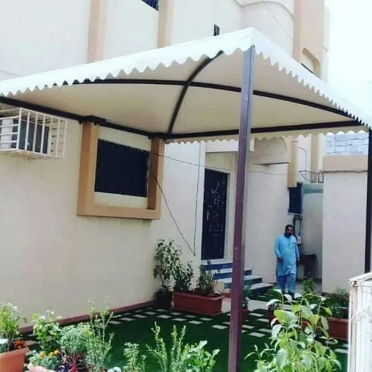 مظلات وسواتر حي العزيزية