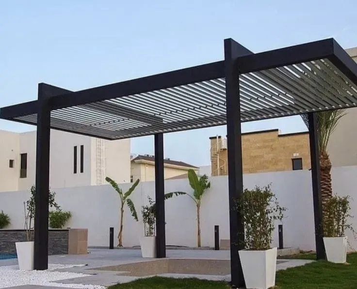 تركيب مظلات أسطح حي الصحافة