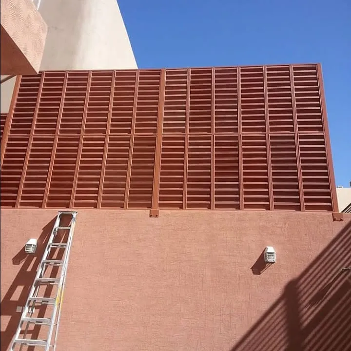مظلات وسواتر حي النخيل بشمال الرياض 