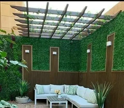 مظلات وسواتر حي النخيل بشمال الرياض 