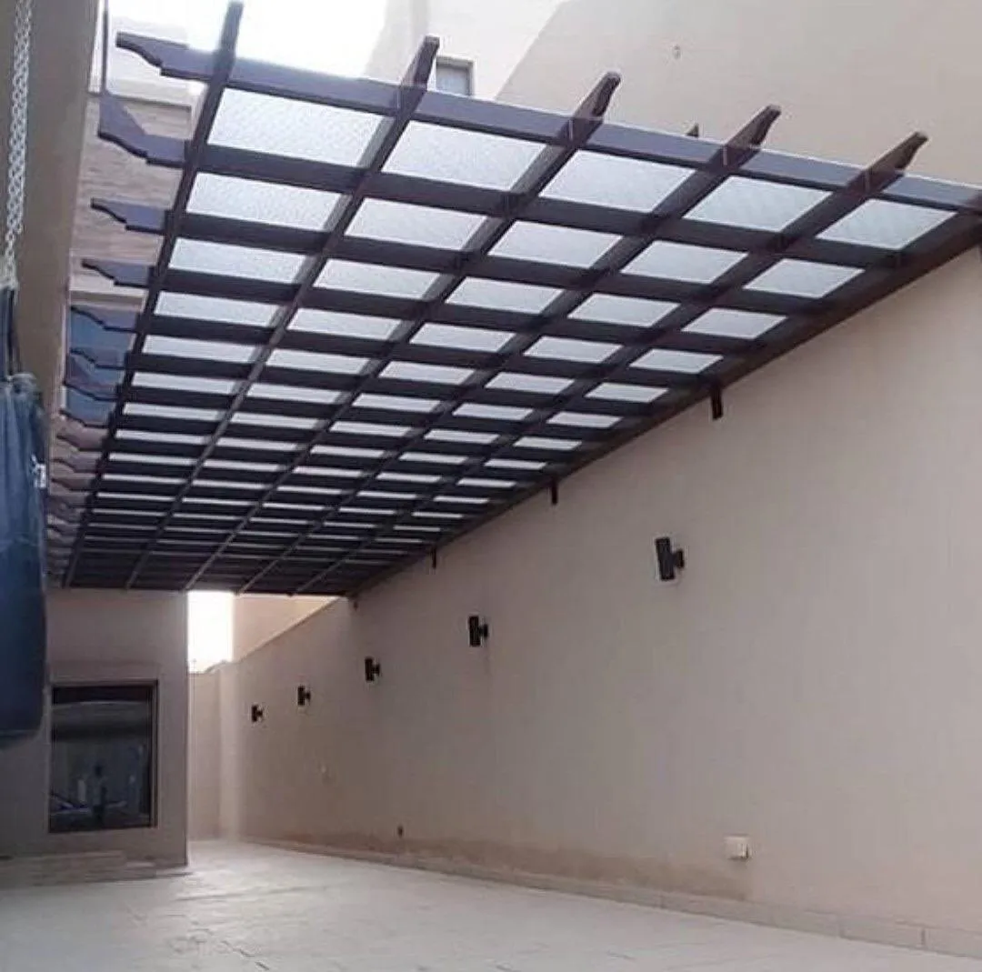 تركيب مظلات أحواش لمنازل حي ملهم بالرياض 