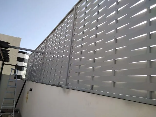 سواتر أحواش في حي القويعيه بشمال الرياض 