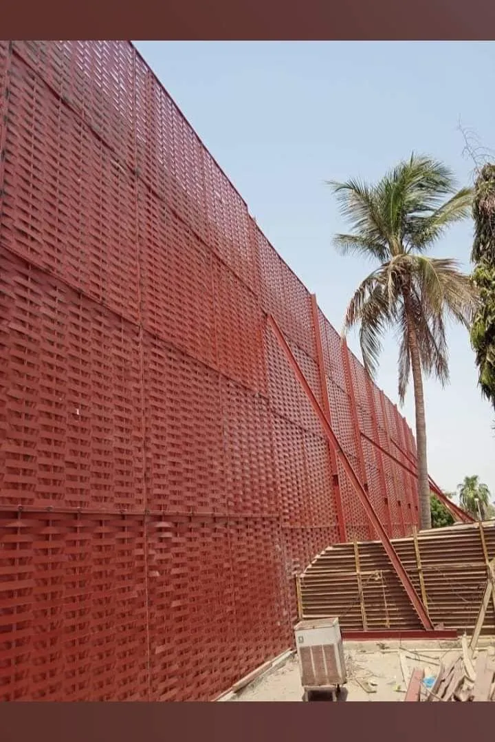 سواتر أحواش في حي القويعيه بشمال الرياض 