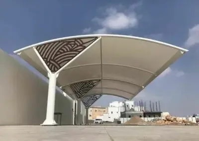 تركيب مظلات حي طويق بالرياض 
