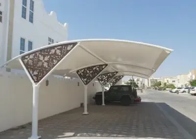 تركيب مظلات حي طويق بالرياض 