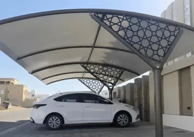 تركيب مظلات حي طويق بالرياض 