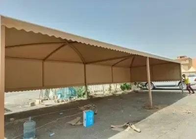 تركيب مظلات حي طويق بالرياض 