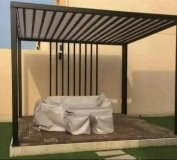 تركيب مظلات وبرجولات لكسان حي النرجس والياسمين بالرياض 