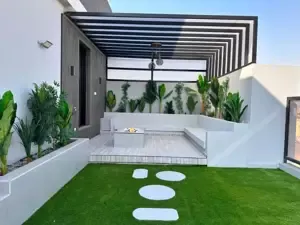 تركيب مظلات وبرجولات لكسان حي النرجس والياسمين بالرياض 