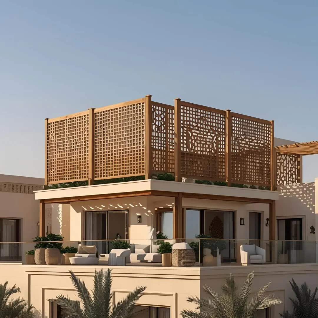 تركيب سواتر أحواش وسواتر شرائح حي الرحمانية بشمال الرياض