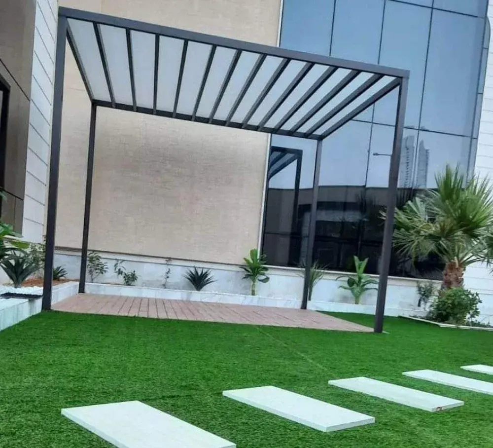 تركيب وتنسيق مظلات وجلسات حدائق شمال الرياض 