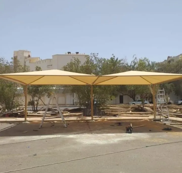 تركيب مظلات بوثلين في شمال الرياض بجودة عالية