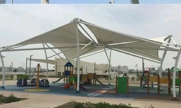 تركيب مظلات بوثلين في شمال الرياض بجودة عالية
