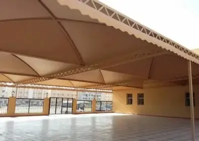 تركيب مظلات بوثلين في شمال الرياض بجودة عالية