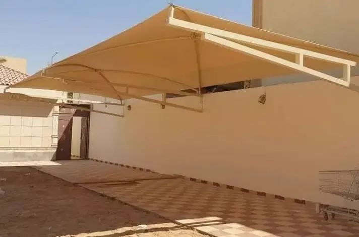 مظلات سيارات مواقف رخيصة حي الرمال بالرياض 
