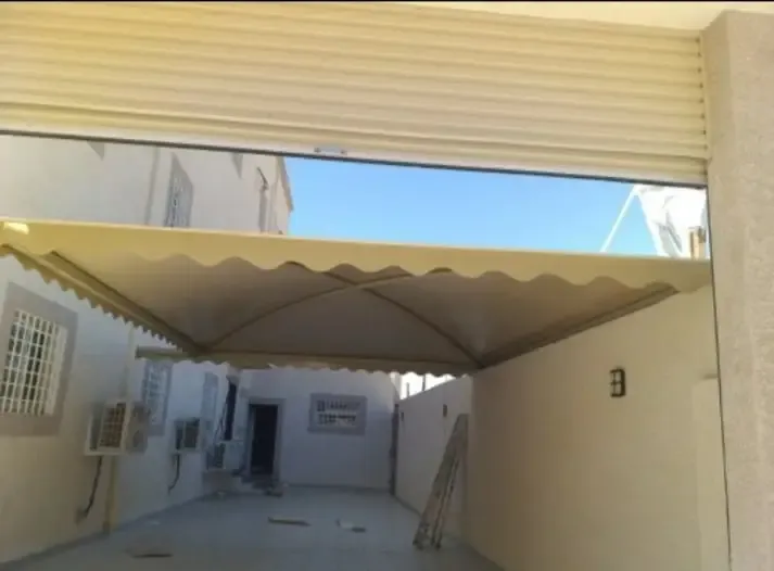 مظلات سيارات مواقف رخيصة حي الرمال بالرياض 
