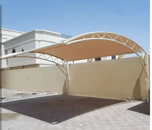مظلات سيارات مواقف رخيصة حي الرمال بالرياض 