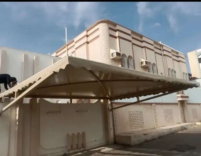 مظلات سيارات مواقف رخيصة حي الرمال بالرياض 